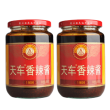 四川天车牌 香辣酱 川菜麻辣 剁椒火锅蘸料 拌饭拌面酱 精装天车牌 香辣酱【1瓶】