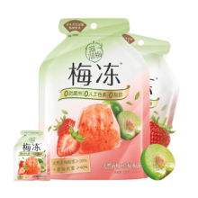 PLUS会员：溜溜梅 草莓梅冻 120g*5件