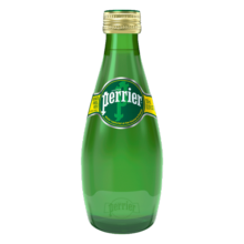 Perrier巴黎水（Perrier）法国原装进口气泡水原味天然矿泉水 330ml*24瓶