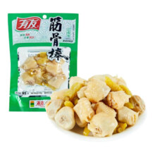 PLUS会员：有友 泡椒凤爪 山椒筋骨棒 95g *3