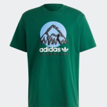 adidas 阿迪达斯 探险系列 宽松印花短袖