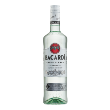 百加得(Bacardi) 洋酒 白朗姆酒 莫吉托 基酒调酒 750ml