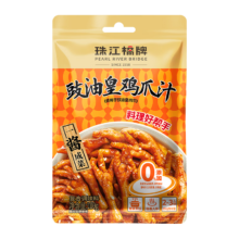 珠江桥牌 豉油皇鸡爪汁100g 鸡爪调料汁
