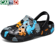 CARTELO 卡帝乐鳄鱼 男士户外洞洞鞋
