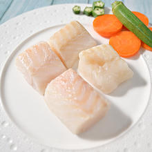 Seamix 禧美海产 冷冻真鳕鱼切块180g/盒 独立3-4袋 去皮去刺纯肉 宝宝儿童装