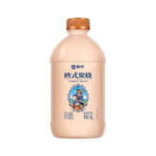 PLUS会员：蒙牛 欧式炭烧风味酸奶 原味 1kg *5件