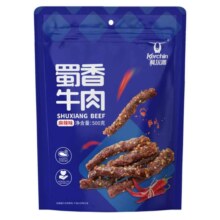 京东百亿补贴：科尔沁麻辣牛肉  麻辣味 500g 蜀香牛肉