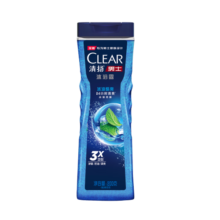 清扬(CLEAR)沐浴露 男士平衡控油 冰凉酷爽型200g