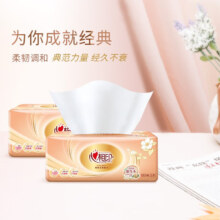 plus会员:心相印抽纸 经典纸巾3层 100抽*24包＊3件