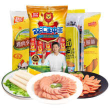 plus会员:双汇 王中王优级火腿肠240g+鸡肉肠225g*2+泡面拍档240g
