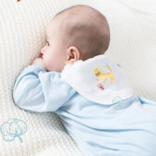 全棉时代 800-001737 婴儿吸汗巾 3条装 小猫+小兔+小鸟