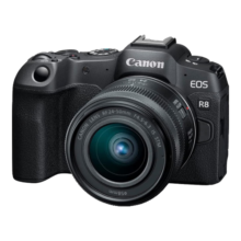 佳能（Canon）EOS R8 全画幅微单数码相机 约2420万像素 小型轻量 R8+RF24-50mm