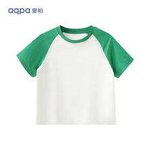 aqpa 儿童撞色速干短袖 UPF50+