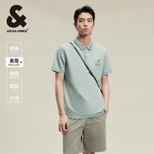 杰克琼斯 夏季新Polo衫男士装款式短袖T恤翻领半袖商务保罗衫衣服
