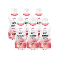 6瓶 燃力士气泡水无糖维生素饮料350ml