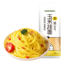 京百味0脂肪0添加 玉米挂面 250g 粗粮挂面条 多种包装随机发货