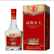 五粮液股份出品 富贵天下 牡丹幸福 浓香型白酒 52度 500ml 单瓶装