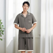 芬腾 男女短袖+短裤家居服套装  多色多码