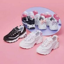 Skechers 斯凯奇 13168 女士蝴蝶结熊猫鞋 4色