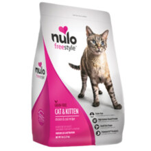 NULO【授权店】诺乐猫粮成猫幼猫全阶猫粮主粮进口鸡肉无谷猫粮 鸡肉鳕鱼12磅(效期25年1月）