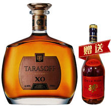 值选：TARASOFF 塔拉索夫 10年 XO 白兰地 700ml 礼盒装 （赠法国VSOP）
