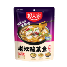好人家 老坛酸菜鱼调料220g