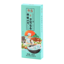 PLUS会员：怀涛 铁棍山药刀削面200g*3件