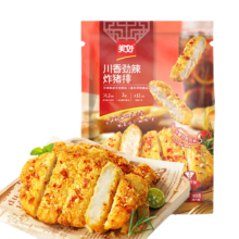 美好美好 川香劲辣 炸猪排 里脊厚切猪排 速食半成品 空气炸锅食材