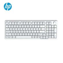 PLUS会员：HP 惠普 K10G-98L 有线基础款 机械键盘 98配列