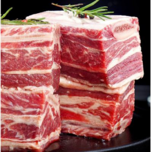 PLUS会员: 大希地 原切带骨牛肋排 1kg