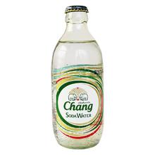 希同 现货泰国泰象品牌苏打水玻璃瓶chang气泡水原味进口325ml*24瓶