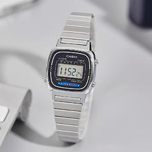 CASIO 卡西欧 海外直邮 卡西欧Casio复古小金表钢带女士手表LA670WGA-9D