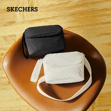 SKECHERS 斯凯奇 新款刺绣休闲单肩斜挎包小巧多场景适用男女小包L324U130-00BU