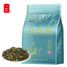 PLUS会员：一农 茶叶安溪原产一级清香铁观音粒粒香 250g