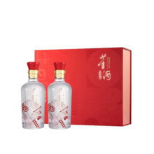 董酒 红色经典 董香型白酒 54度 500ml*2礼盒装