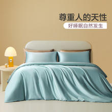 BRAVO 馨而乐 富安娜出品馨而乐60支长绒棉被套单件床上用品纯棉高端轻奢被套