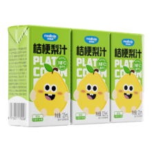 PLUS会员：妙伯乐 桔梗梨汁 125ml*3盒