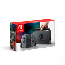 限移动端、京东百亿补贴：Nintendo 任天堂 日版 Switch 游戏主机 灰色