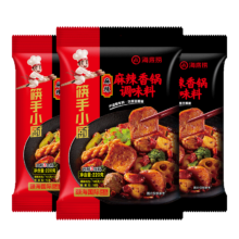 京东百亿补贴、plus会员:海底捞筷手小厨麻辣香锅调料 220g*3