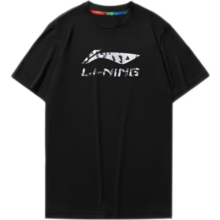 京东百亿补贴、plus会员：李宁（LI-NING）短袖男夏季潮流t恤
