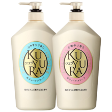 PLUS会员：可悠然美肌沐浴露（恬静清香+欣怡幽香）1000ml*2