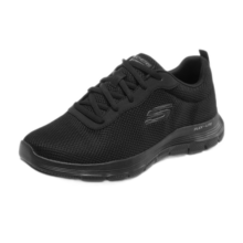 斯凯奇Skechers情侣缓震透气跑步休闲运动鞋 BBK全黑色（男款） 41