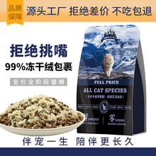 Mr.Tom/汤姆先生 汤姆先生 MR.TOM 猫粮 冻干鸡肉绒猫粮 500g（实惠装）