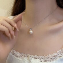 11点、天降福利：珍珠项链女纯银