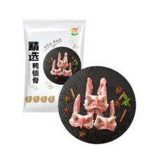 PLUS会员：六和 樱桃谷鸭冷冻鸭锁骨1.5kg/袋*6件
