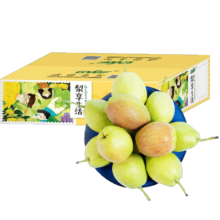 京鲜生 新疆特级库尔勒香梨 2.5kg 单果120g以上 生鲜水果