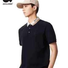 杰克·琼斯（JACK&JONES） 男士翻领POLO衫