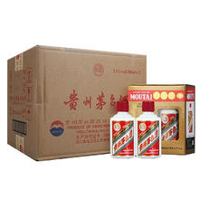 MOUTAI 茅台 飞天茅台 53度 酱香型白酒 50ml*2*30瓶 整箱