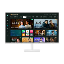 预售：三星（SAMSUNG）32英寸 4K Type-C 65w Tizen系统 内置音箱 智慧显示器 LS32DM701UCXXF