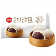 plus会员:思念 大师精研牛奶豆沙包 510g15只＊4件